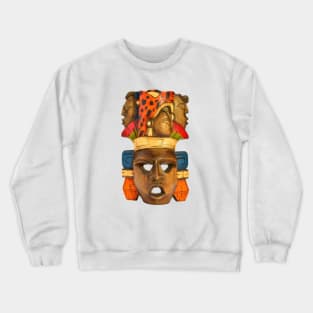 Native mask Crewneck Sweatshirt